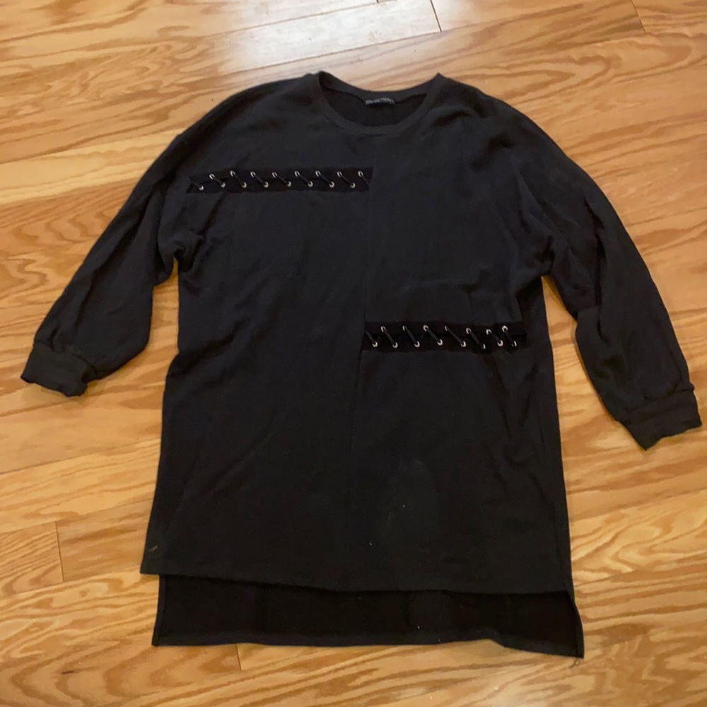 Zara Black Women’s Sweatshirt Dress